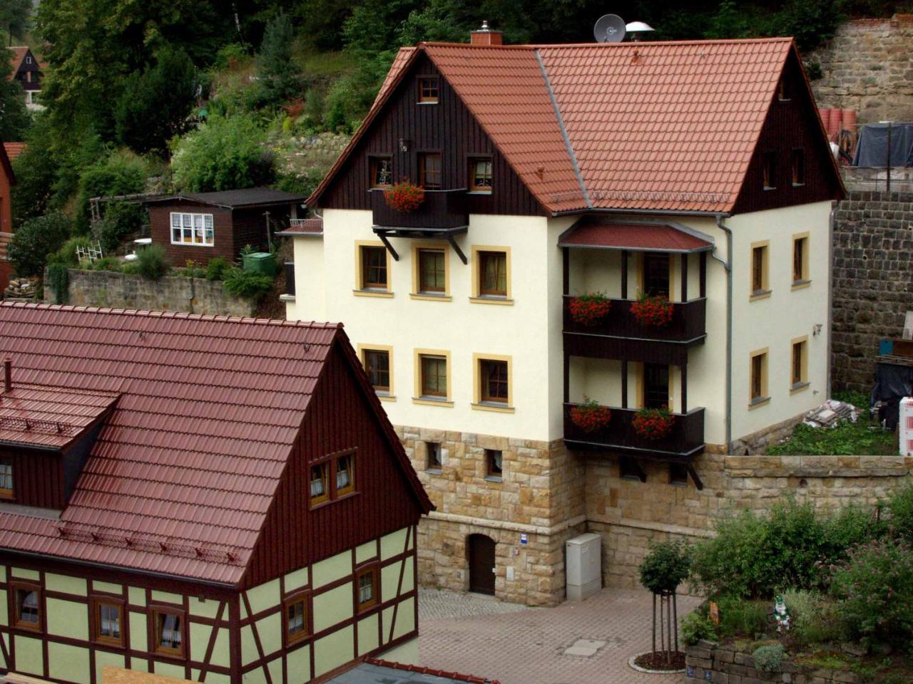 Ferienwohnungen Im Kurort Rathen Buitenkant foto